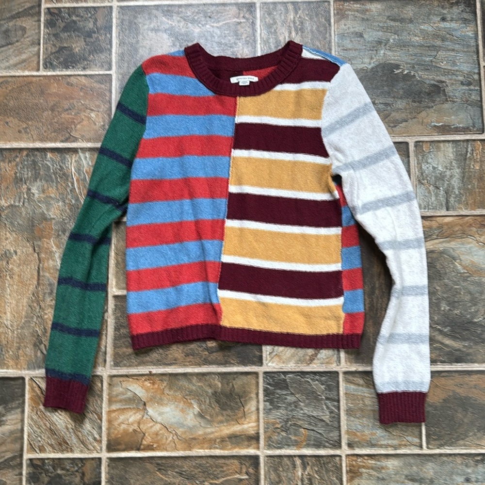 American Eagle Patchwork sweater